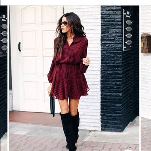 NWT Vici balloon sleeve dress